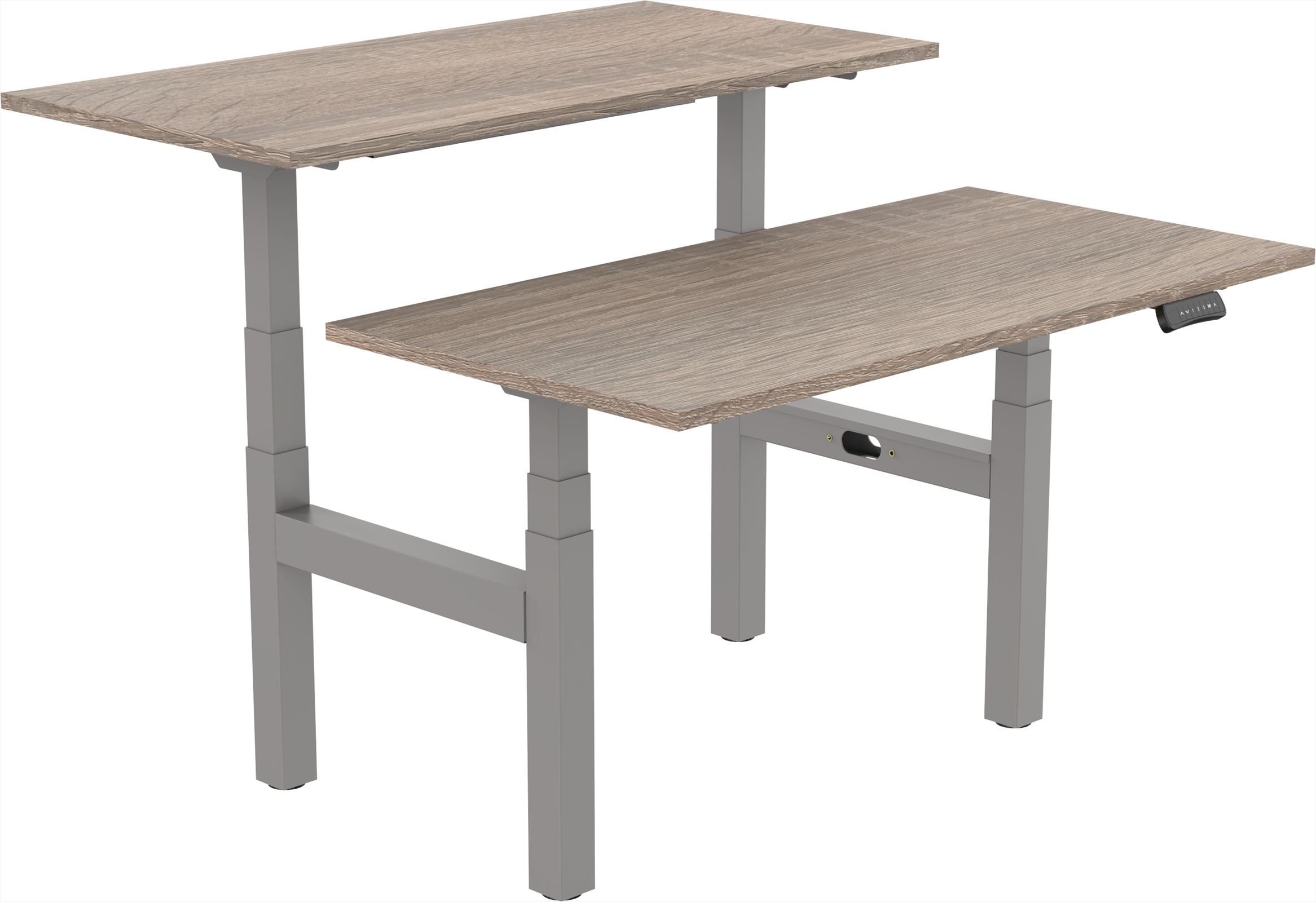 Elektrisch verstelbaar zit-sta bureau Tsherysh Bench Gray Robson 160 x 80 afbeelding