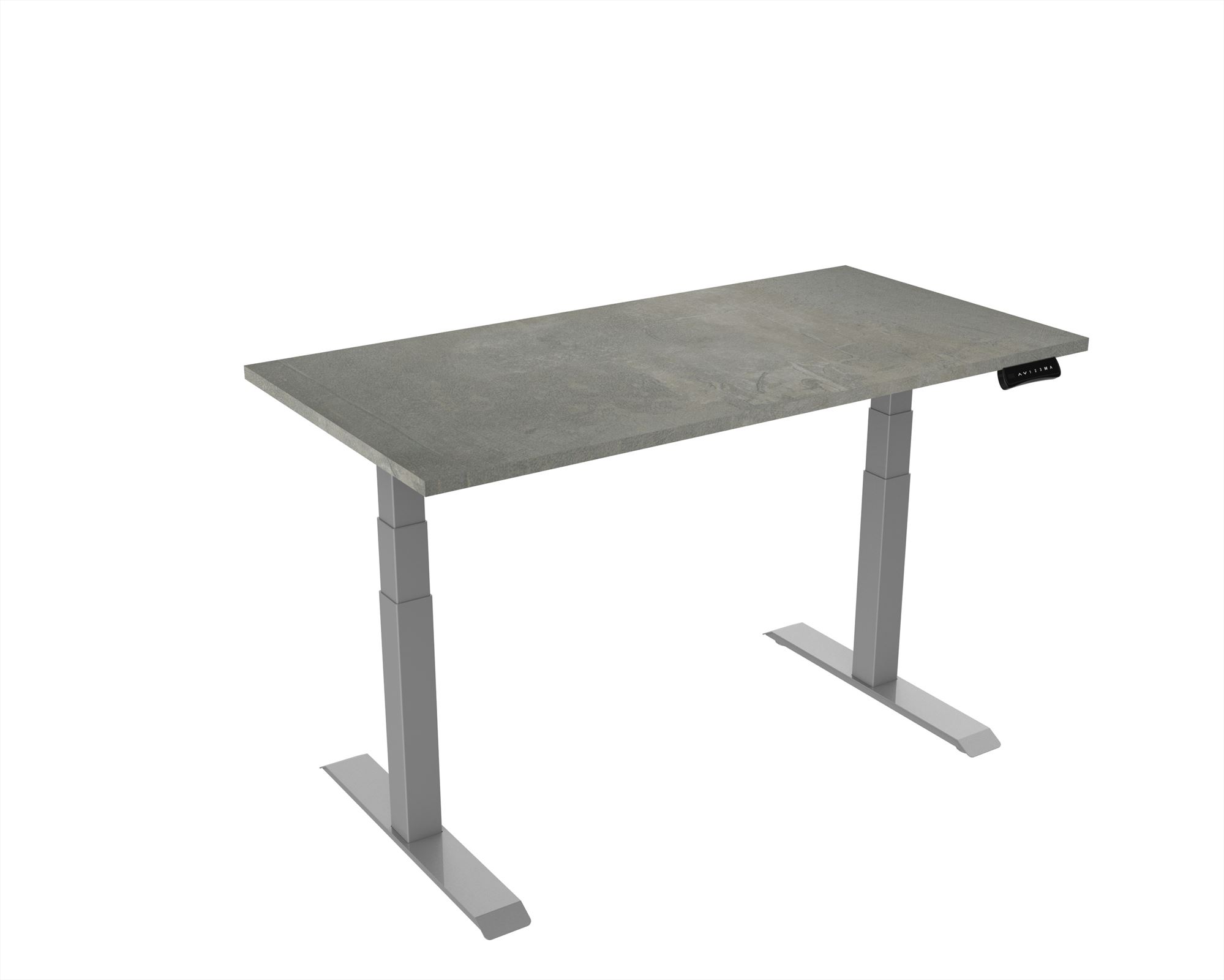 Elektrisch verstelbaar zit-sta bureau Tsherysh Deluxe Gray Oxyd 120 x 80 afbeelding