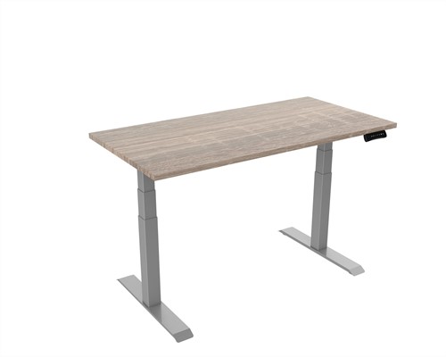 Elektrisch verstelbaar zit-sta bureau Tsherysh Deluxe Gray Robson 140 x 80