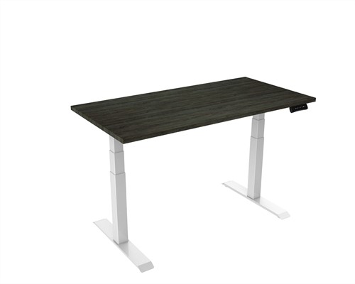 Elektrisch verstelbaar zit-sta bureau Tsherysh Deluxe White Logan 180 x 80