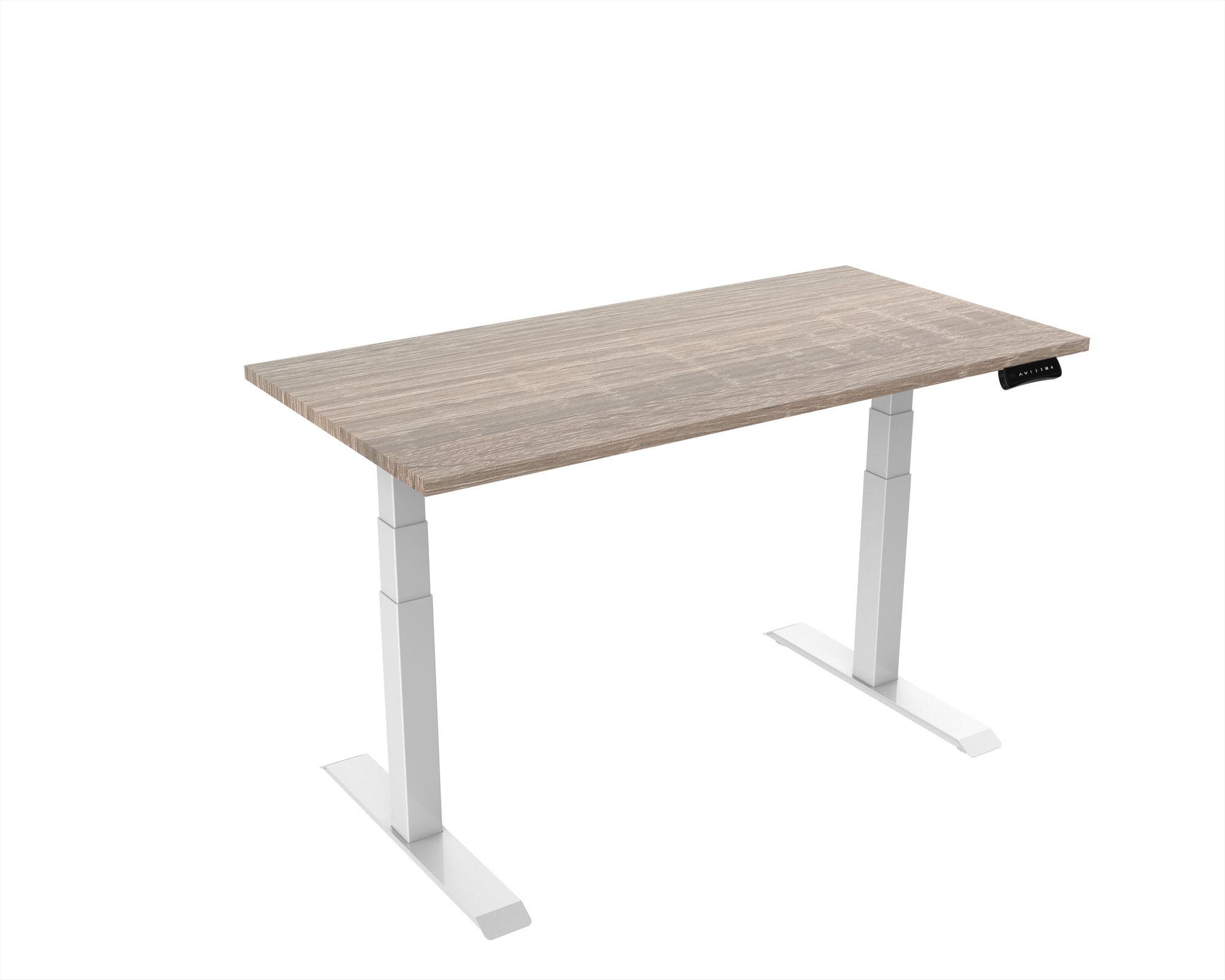 Elektrisch verstelbaar zit-sta bureau Tsherysh Deluxe White Robson 180 x 80 afbeelding