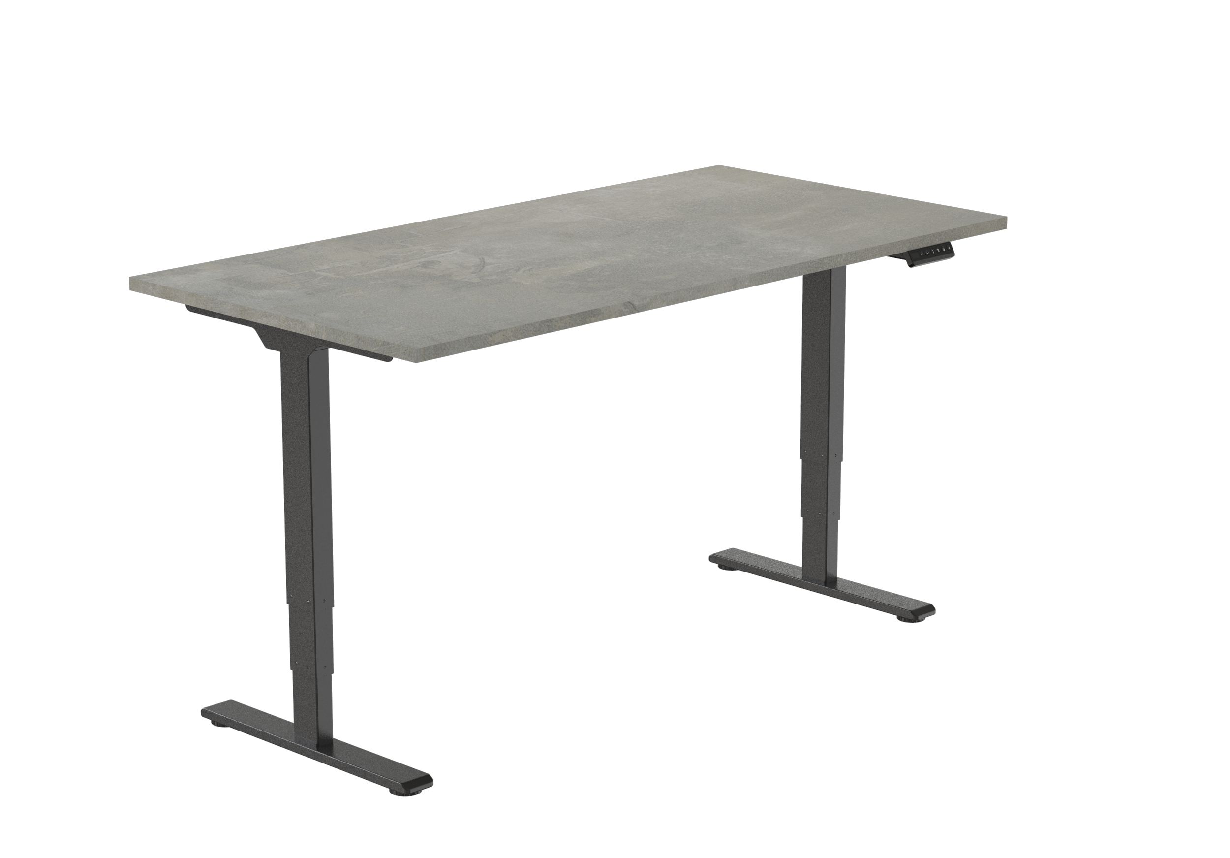 Elektrisch verstelbaar zit-sta bureau Tsherysh Economy Black Oxyd 140 x 80 afbeelding