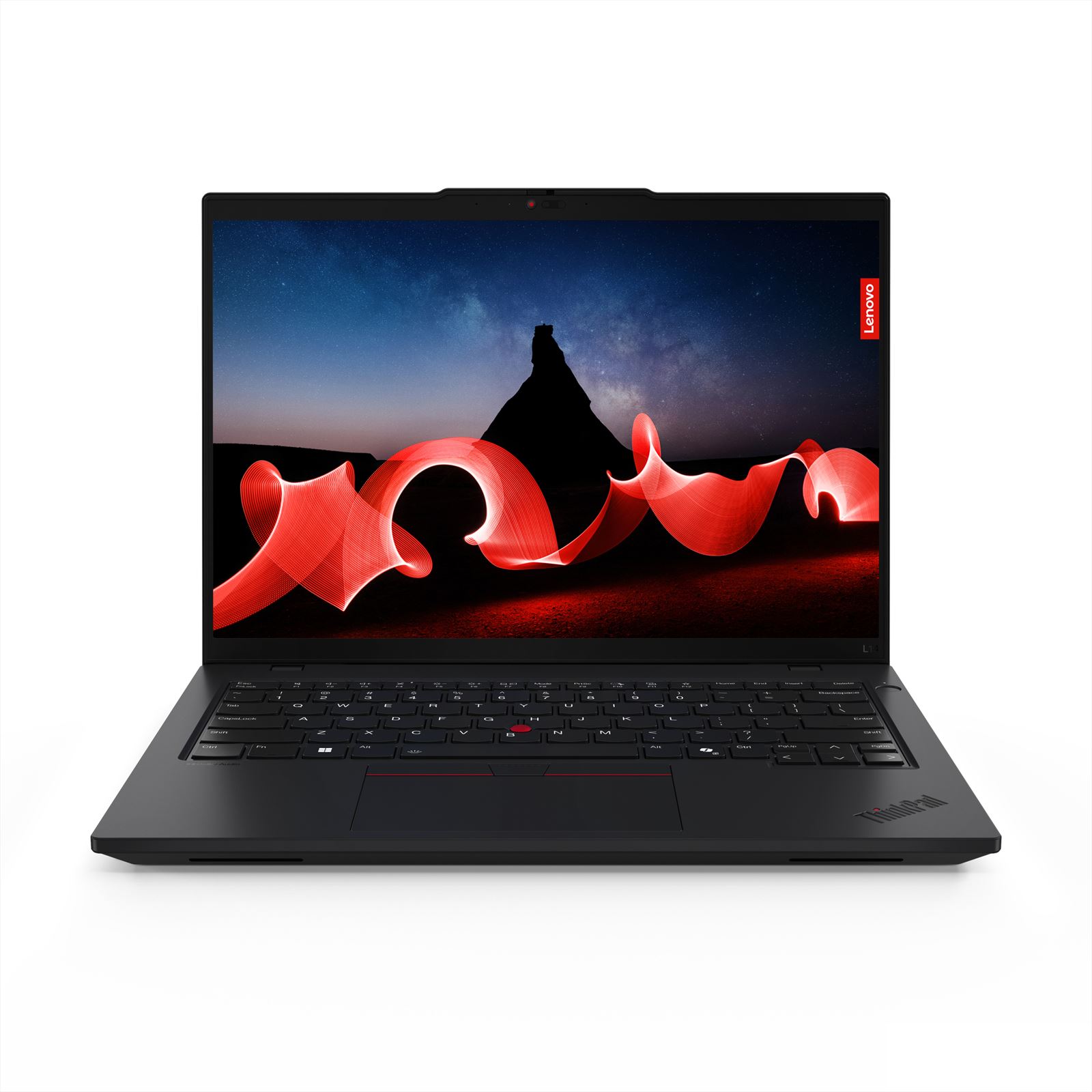 Lenovo ThinkPad L14 Intel Core Ultra 7 155U Laptop 35,6 cm (14") WUXGA 16 GB DDR5-SDRAM 512 GB SSD Wi-Fi 6E (802.11ax) Windows 11 Pro Zwart afbeelding