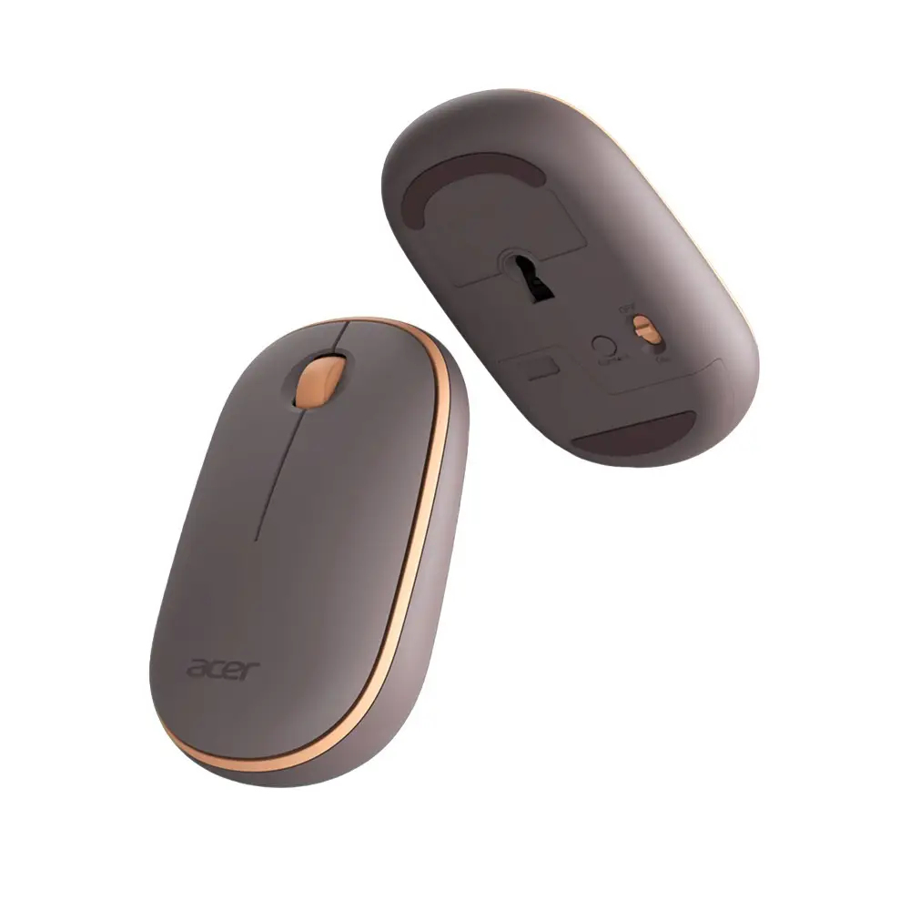 Acer Wireless Bubble Mouse - AMR100 Peach (Retail pack) muis Universeel Ambidextrous RF Draadloos Optisch 1600 DPI afbeelding