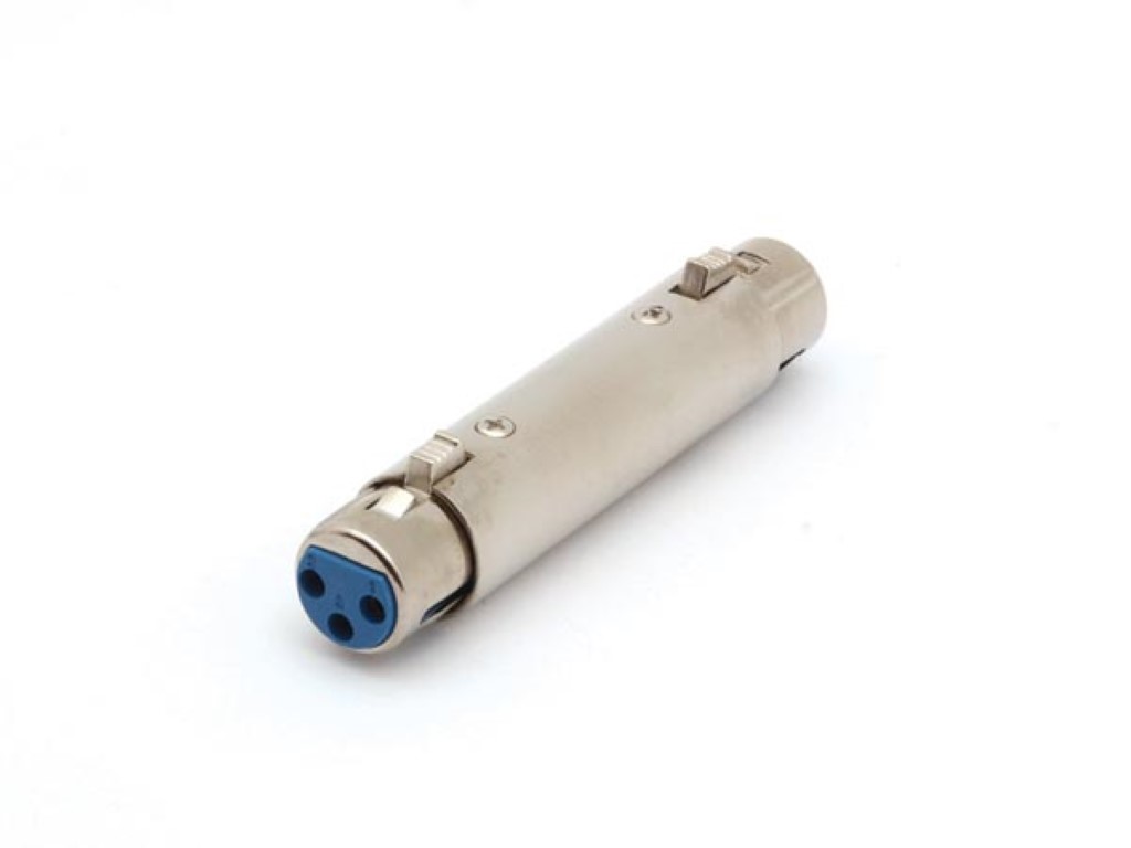 3P XLR VROUWELIJKE PLUG NAAR 3P XLR VROUWELIJKE PLUG