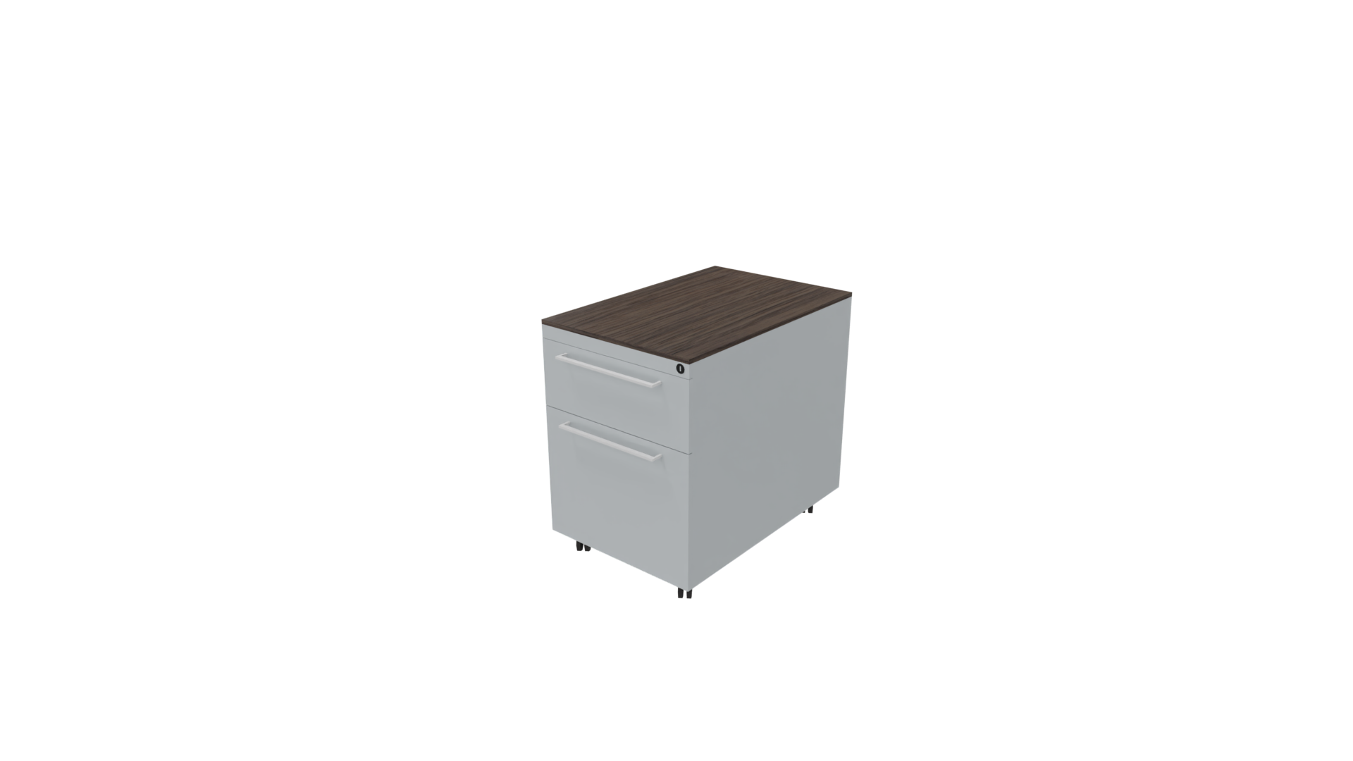 Huislijn Verrijdbaar ladenblok 12211 44 x 60 x 58 cm. Alu Eiken donker