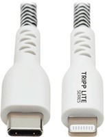 Tripp Lite M102-010-HD Lightning-kabel 3,05 m Zwart, Wit