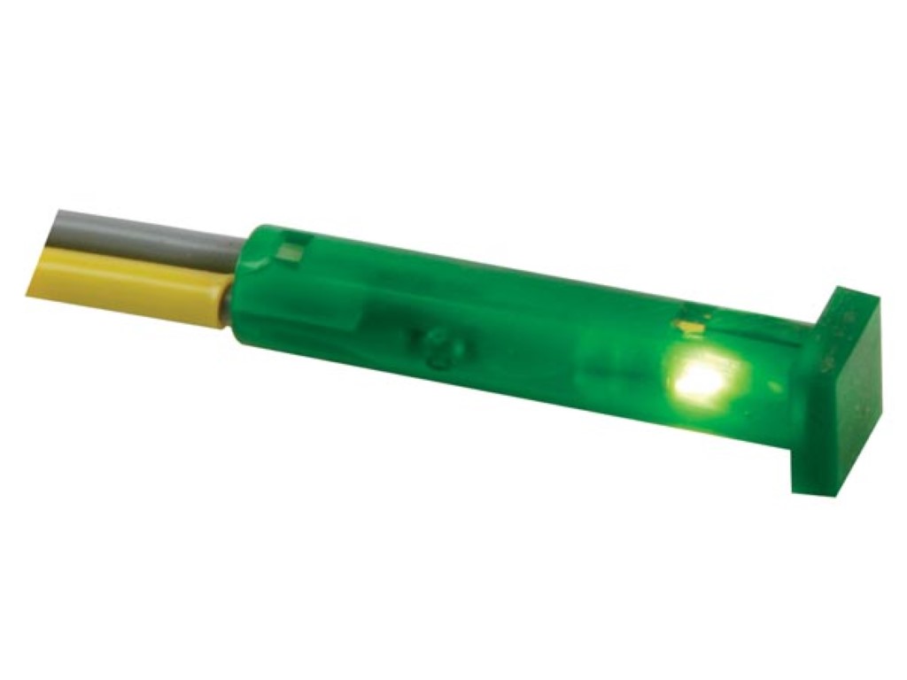 Velleman VIERKANTE SIGNAALLAMP 7 x 7mm 24V GROEN