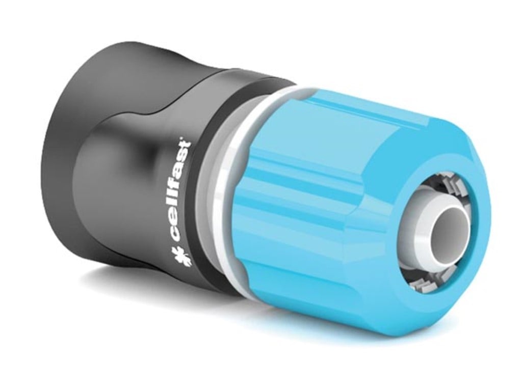 CELLFAST - SNELLE SLANGKOPPELING - MET WATERSTOP - ERGO - 1/2" afbeelding