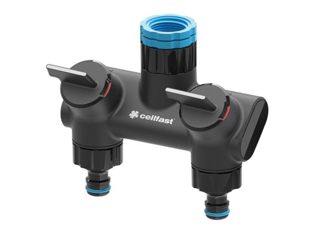 Velleman CELLFAST 2-WEG WATERVERDELER ERGO