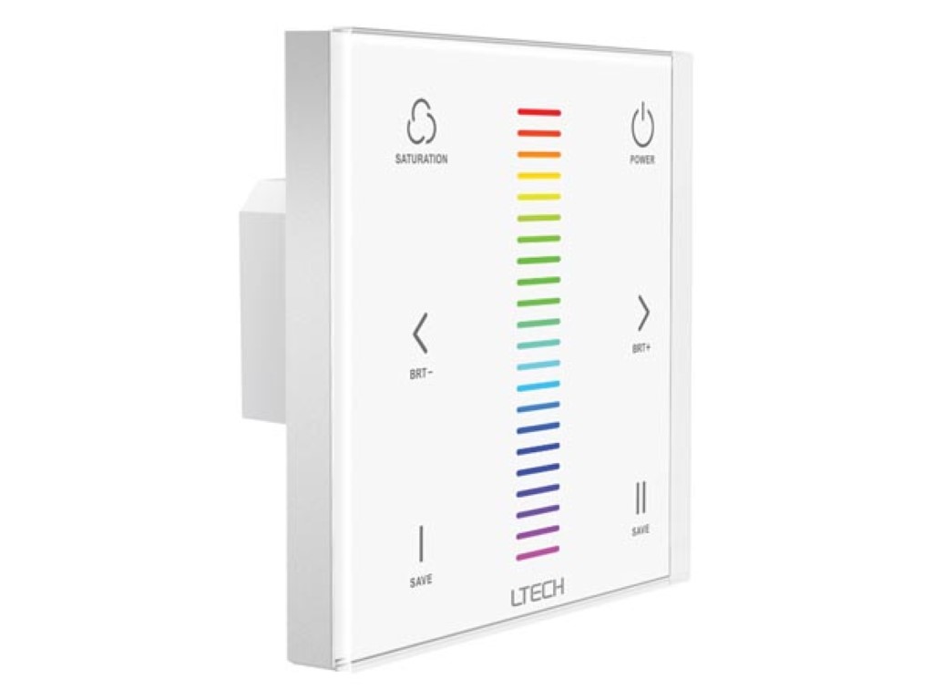 MULTI-ZONE SYSTEEM - TOUCHPANEL LED-DIMMER VOOR RGB-LED - DMX / RF afbeelding