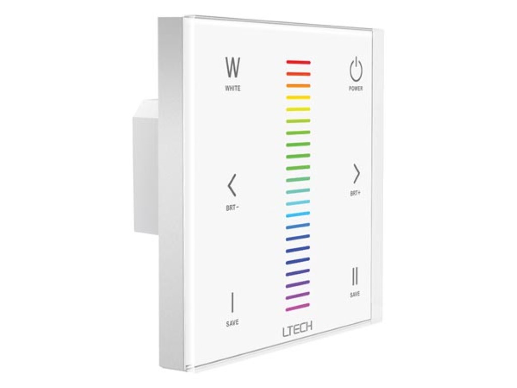 MULTI-ZONE SYSTEEM - TOUCHPANEL LED-DIMMER VOOR RGBW-LED - DMX / RF afbeelding