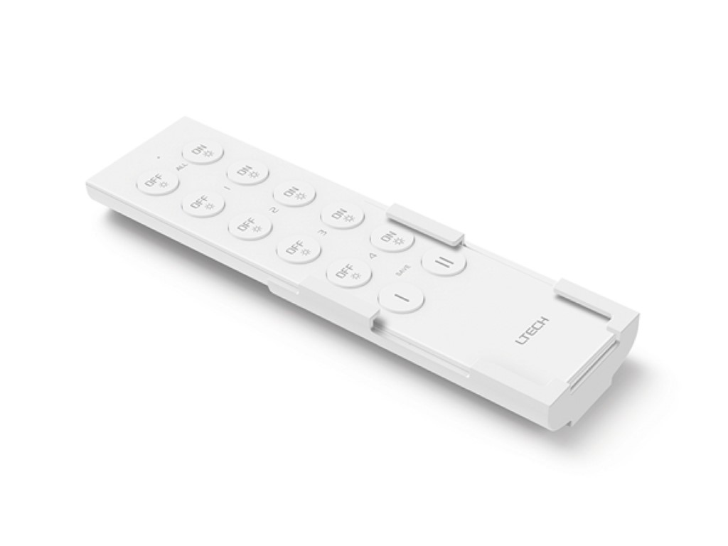 MULTI-ZONE SYSTEEM - RF-LEDCONTROLLER - 1 KANAAL - 4 ZONES afbeelding