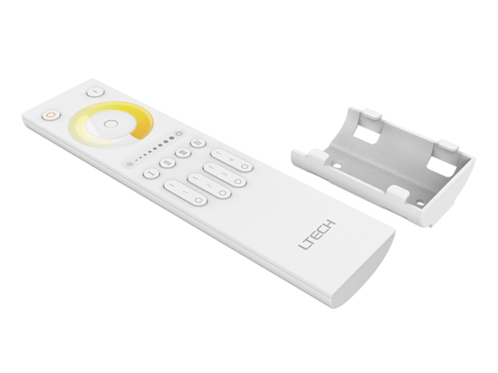 MULTI-ZONE SYSTEEM - RF-LEDCONTROLLER - INSTELBAAR WIT - 4 ZONES afbeelding