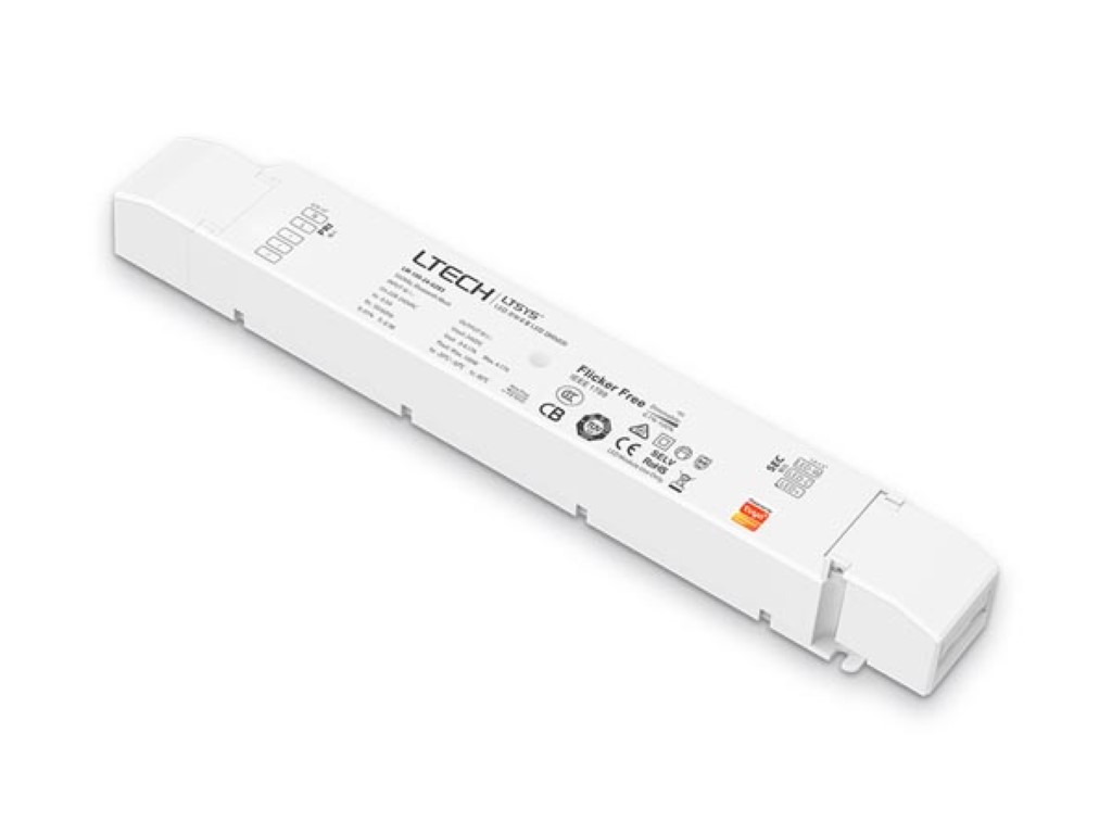 BLUETOOTH MESH LED-DRIVER - KLEURTEMPERATUUR - 100 W - 24 V afbeelding