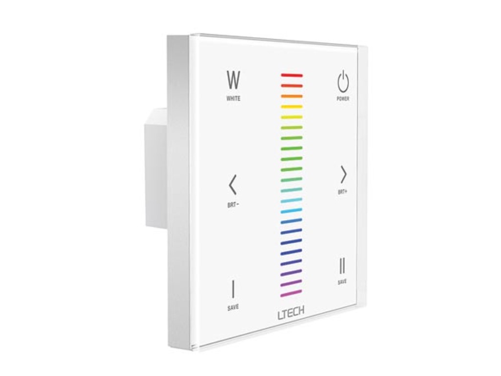 RGBW-led touchpanel dimmer afbeelding