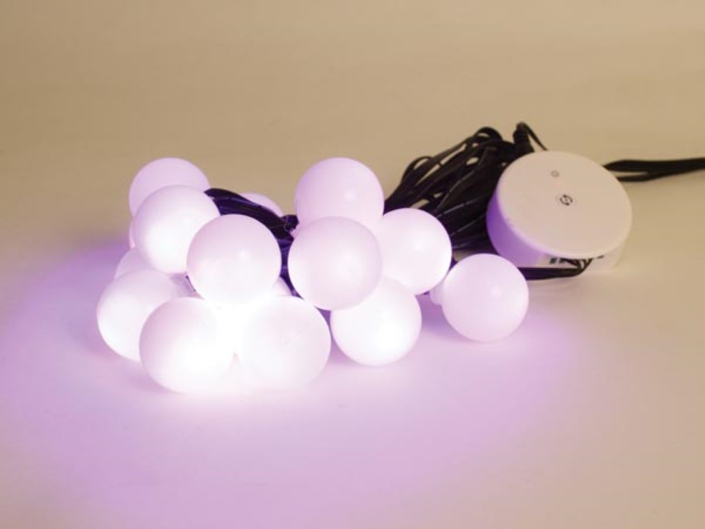 Velleman Colourlight 8 m 16 RGB-lampen zwart draad 12 V
