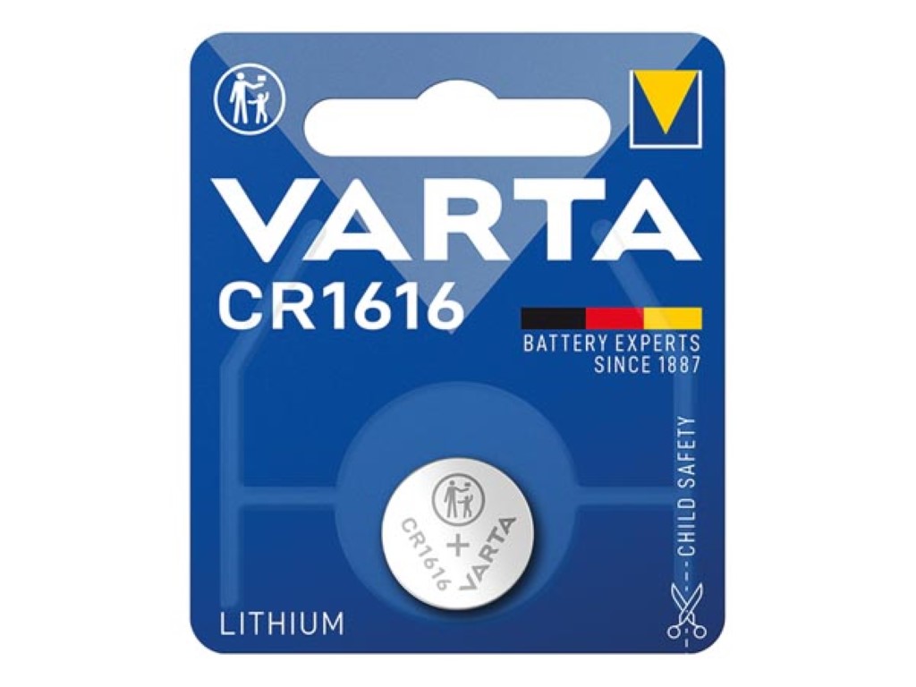 LITHIUM 3.0 V - 55 mAh 6616.801.401 (1 st. / bl) afbeelding