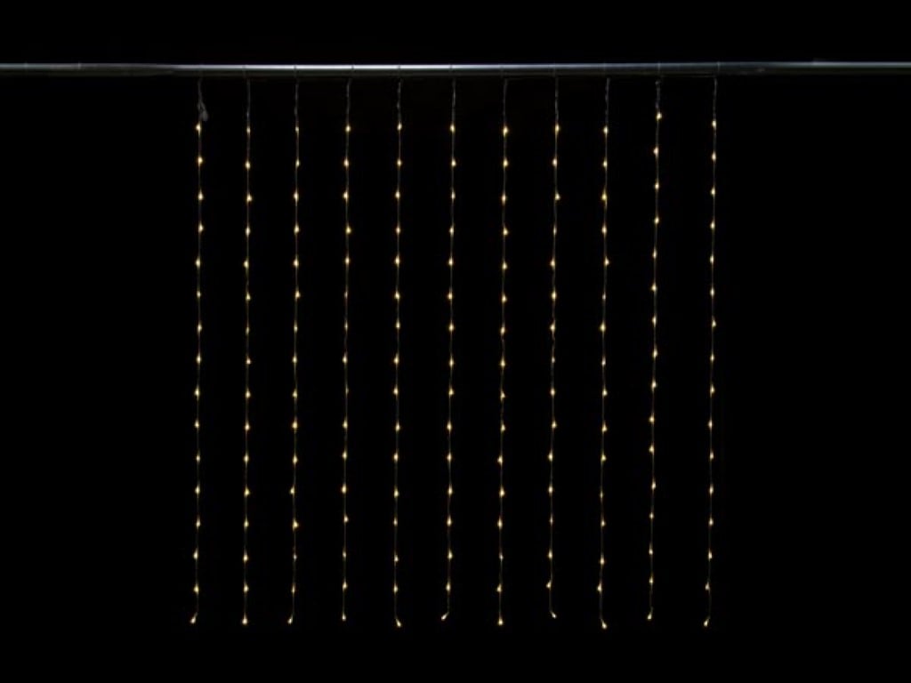 Velleman Cascade Light LED 1.5 x 1.7 m 176 leds warmwit transparante kabel modulator 24 V