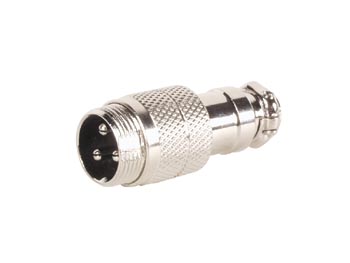 MANNELIJKE CONNECTOR - 3 PENNEN afbeelding