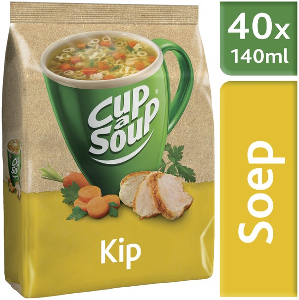 Cup-a-Soup Unox machinezak kip 140ml afbeelding
