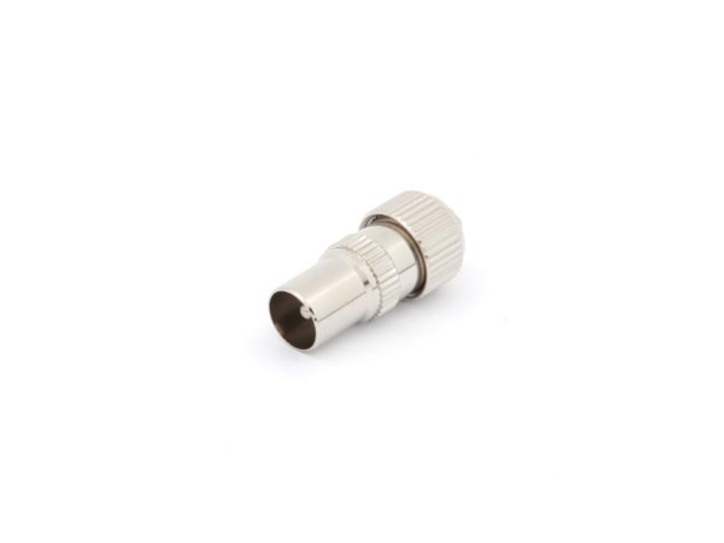 TV-PLUG METAAL 9.5mm/2.3mm - MANNELIJK