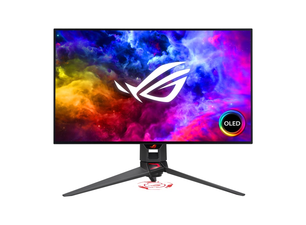 ASUS ROG Swift OLED PG27AQDM computer monitor 67,3 cm (26.5") 2560 x 1440 Pixels Wide Quad HD Zwart afbeelding
