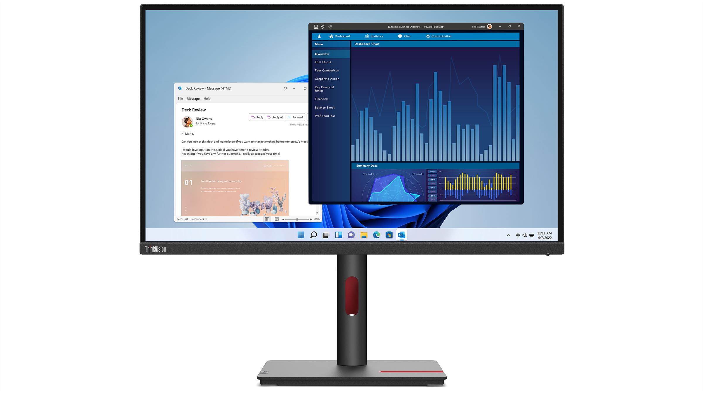 Lenovo ThinkVision T27p-30 LED display 68 6 cm (27") 3840 x 2160 Pixels 4K Ultra HD Zwart