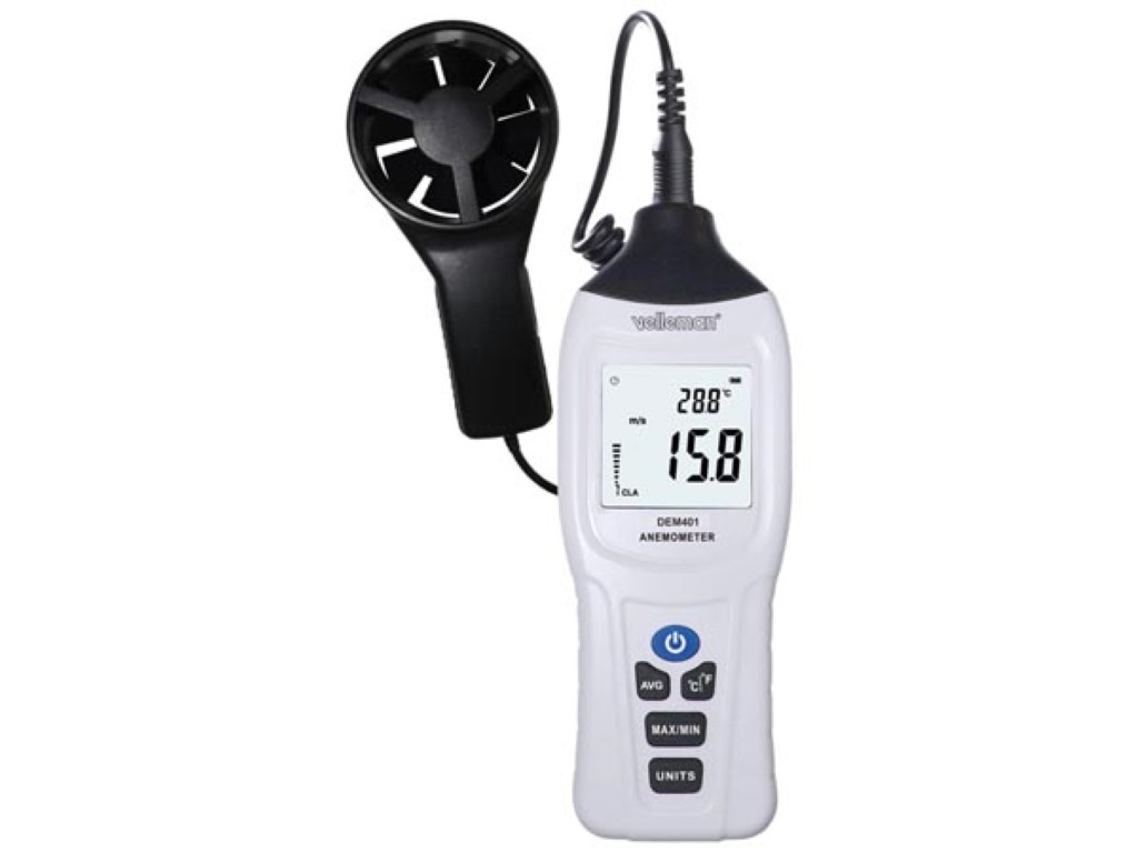 Velleman DIGITALE THERMOMETER-ANEMOMETER