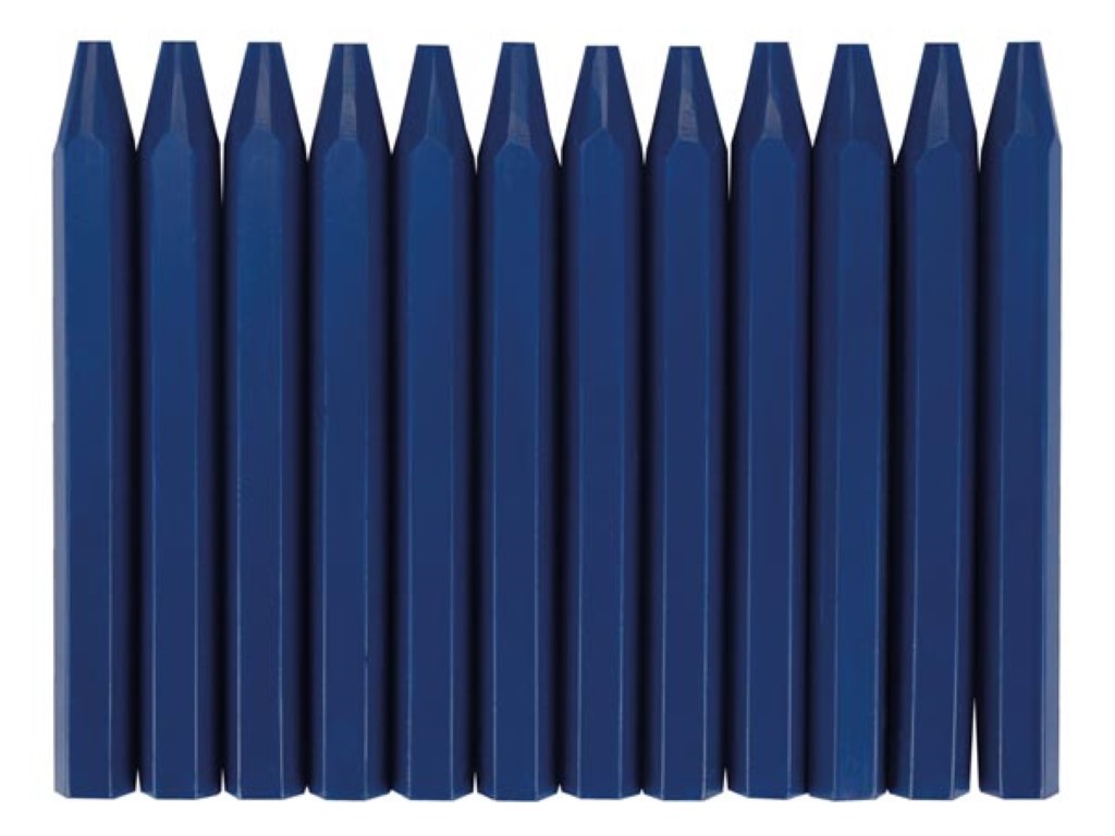 Velleman DEFI VETKRIJT BLAUW 12 st
