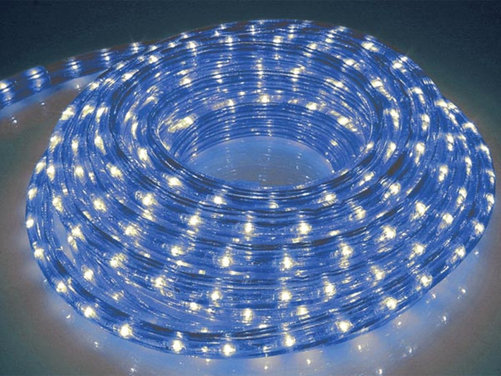 Duralight LED - met lichteffect - 9 m - gebruiksklaar - blauw afbeelding