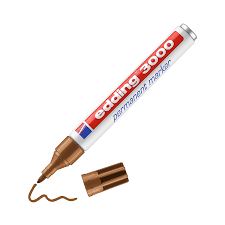 Viltstift edding 3000 rond 1.5-3mm okergeel afbeelding