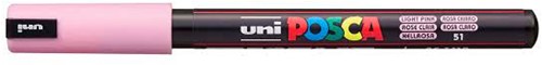 Paintmarker Uni POSCA PC1MR extra fijn lichtroze