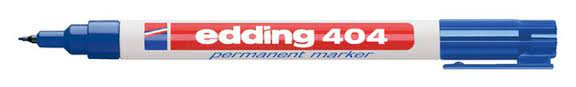 Viltstift edding 404 rond 0.75mm blauw afbeelding