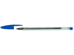 Balpen Bic Cristal medium blauw doos à 90+10 gratis afbeelding
