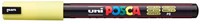 Paintmarker Uni POSCA PC1MR extra fijn zonnegl