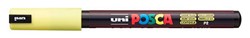 Paintmarker Uni POSCA PC1MR extra fijn zonnegl