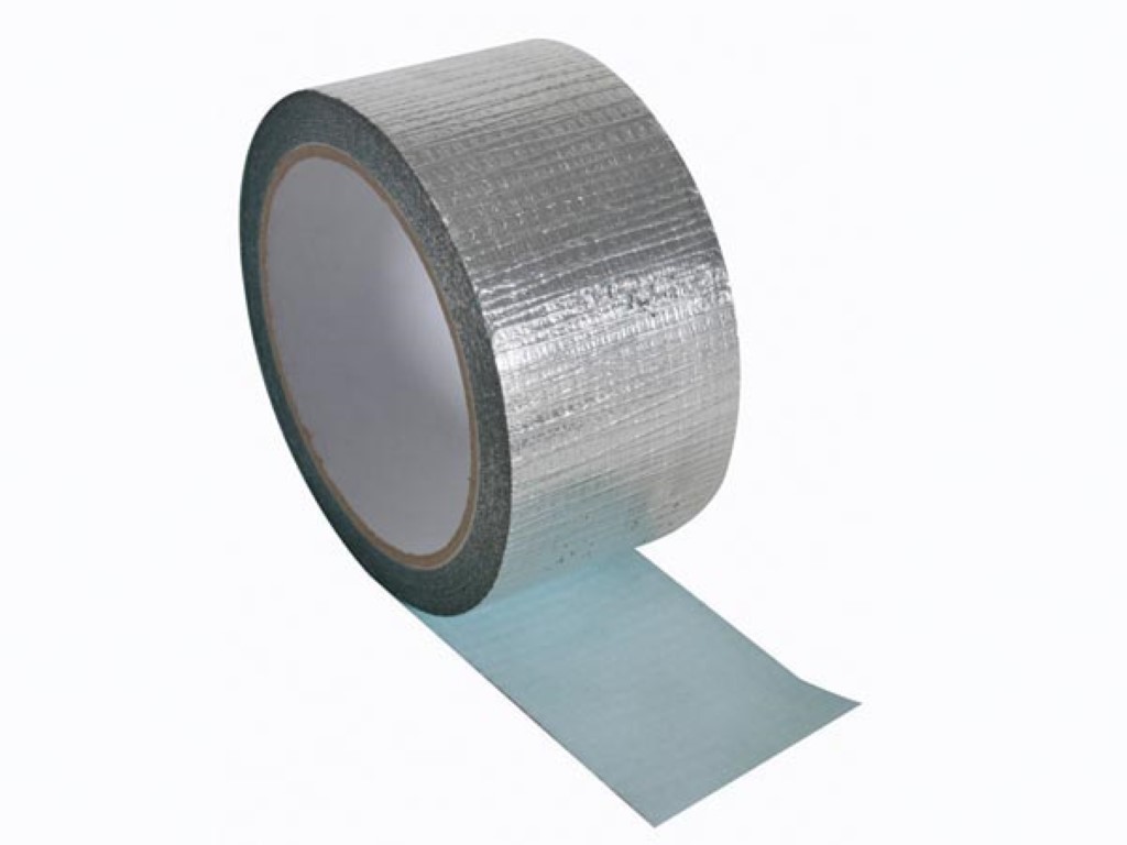 VERSTERKTE ALUMINIUMTAPE - 50 mm x 10 m afbeelding