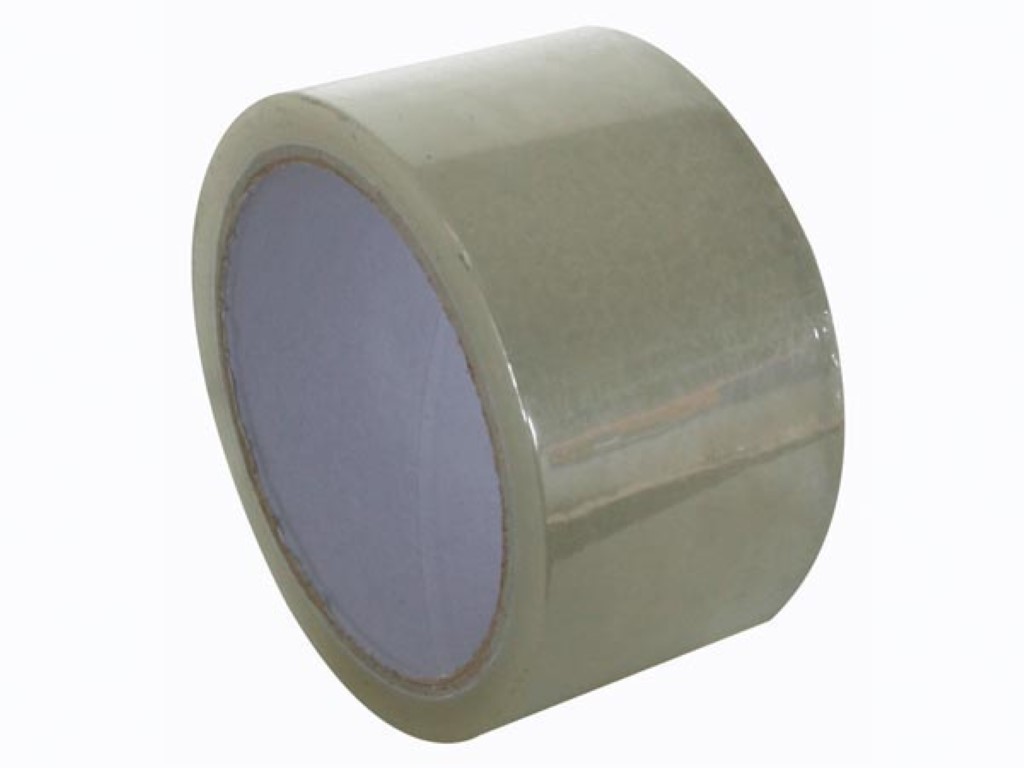 INPAKTAPE - 50 mm x 50 m - TRANSPARANT afbeelding