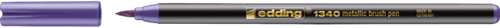 Brushpen edding 1340 metallic violet