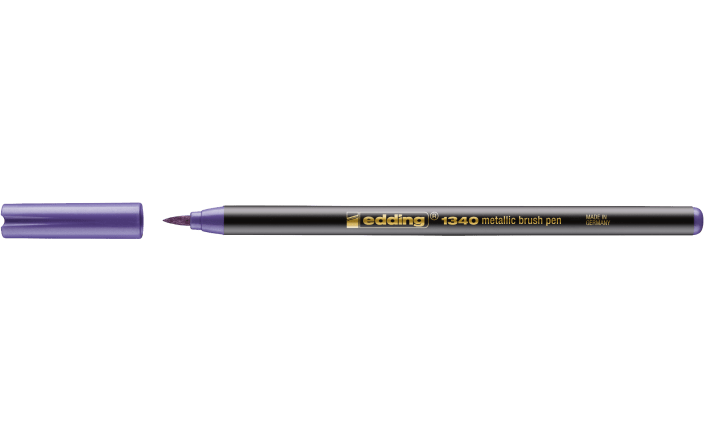Brushpen edding 1340 metallic violet afbeelding