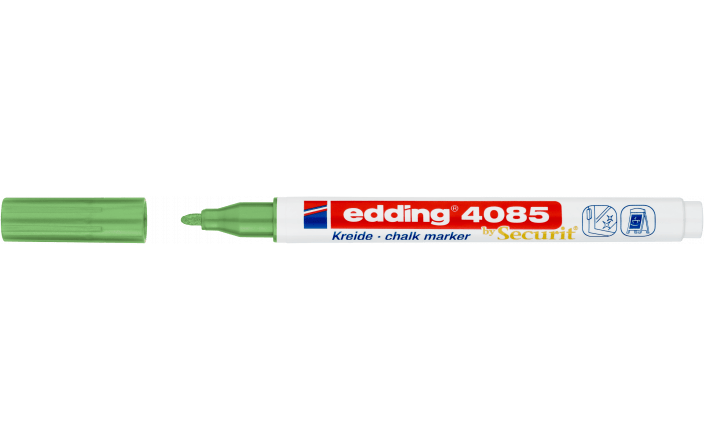 Krijtstift edding 4085 by Securit rond 1-2mm metallic groen afbeelding