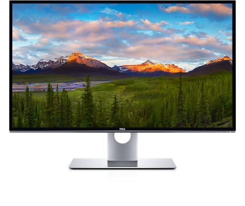 DELL UltraSharp UP3218KA computer monitor 80 cm (31.5") 7680 x 4320 Pixels 8K Ultra HD LCD Zwart, Zilver afbeelding