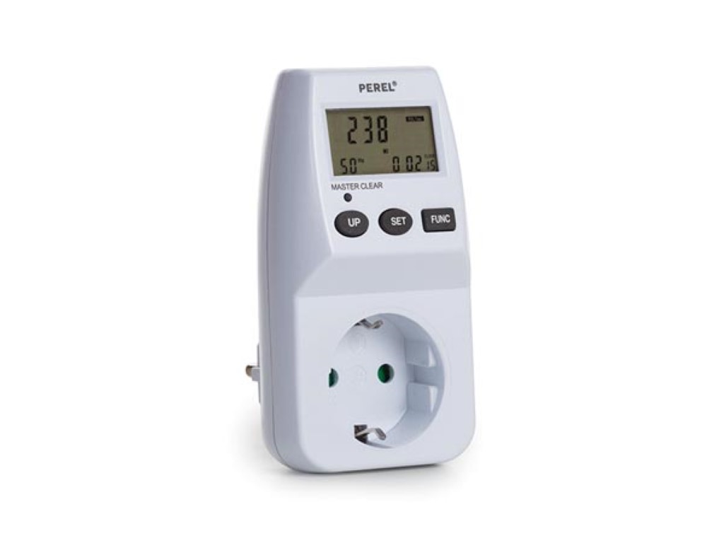 ENERGIEMETER - 230 V - 16 A - RANDAARDE afbeelding