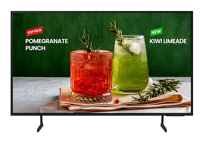 Samsung LH55BEDHLGUXEN beeldkrant Digitale signage flatscreen 139 7 cm (55") Wifi 4K Ultra HD Zwart Tizen 16 7