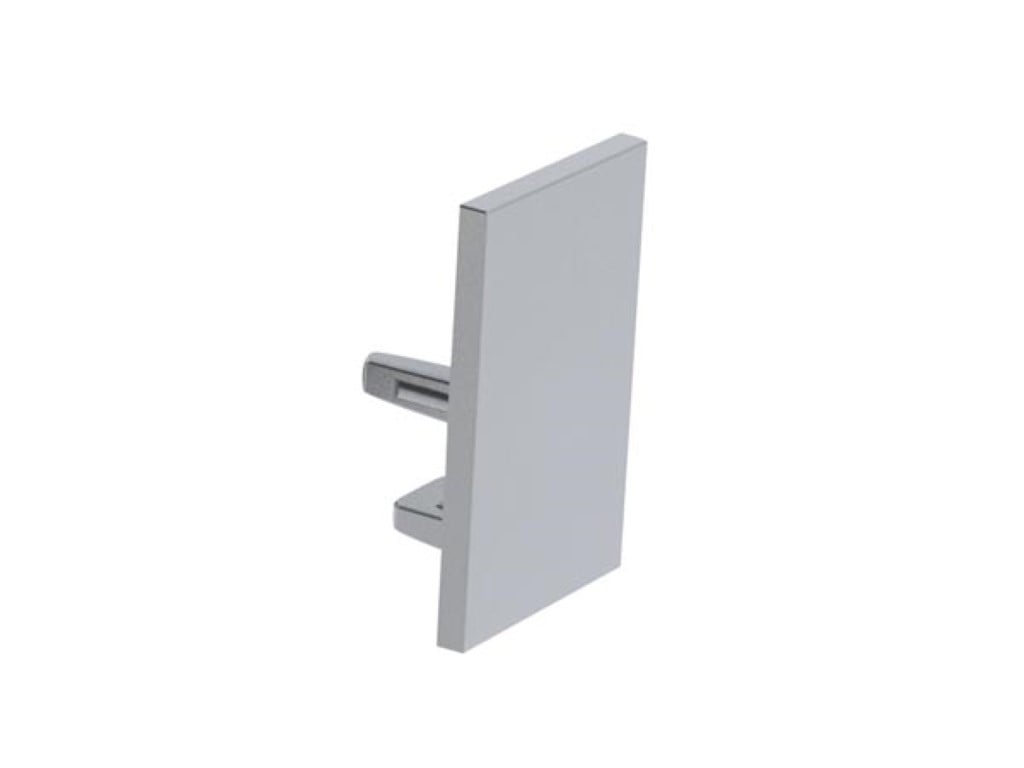 Velleman ALUMINIUM AFSLUITDOP VOOR LED-PROFIEL ALU-SWISS ZONDER KABELDOORVOER ZILVER