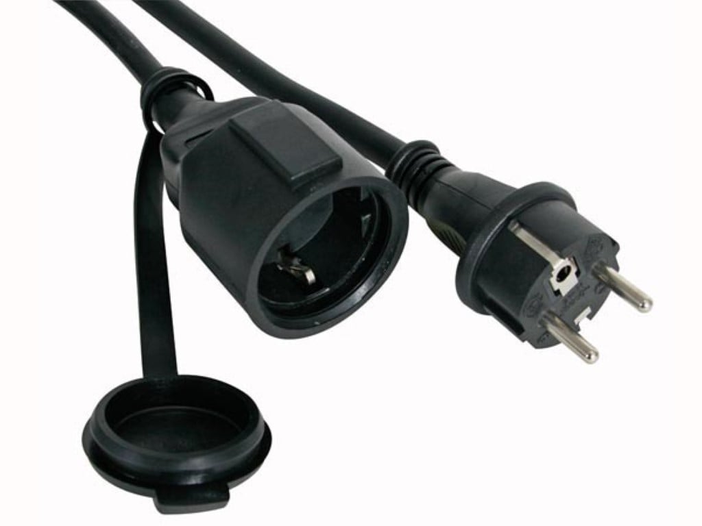 Velleman RUBBER VERLENGKABEL 10 m 3G2.5 RANDAARDE