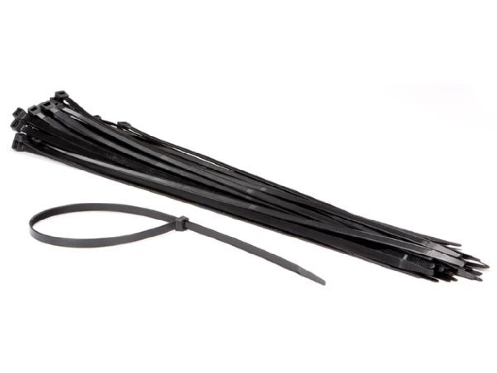 Velleman SET MET NYLON KABELBINDERS 8.8 x 610 mm ZWART (50 st.)