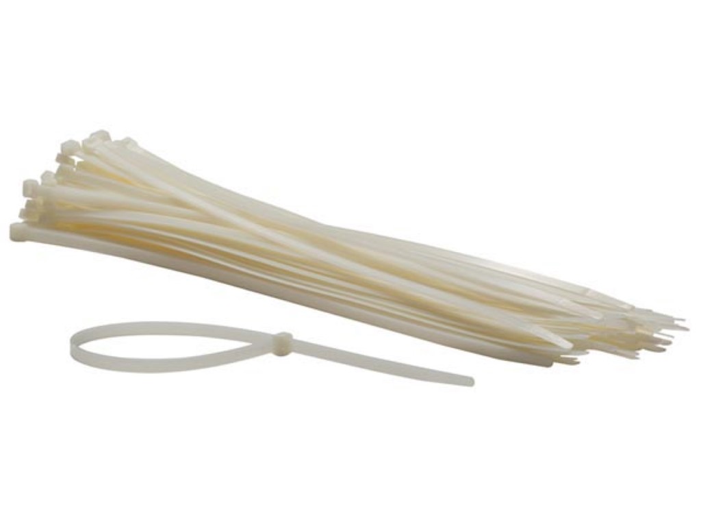 Velleman SET MET NYLON KABELBINDERS 8.8 x 500 mm WIT (100 st.)
