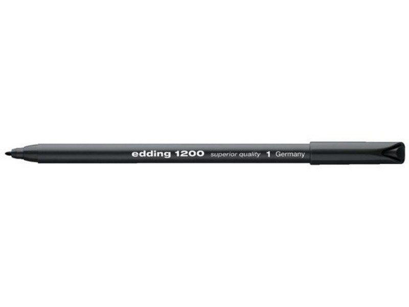 Fineliner edding 1200 001 fijn zwart afbeelding